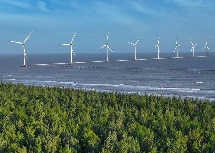 Biển Ba Động - Điện gió hàn quốc điểm hot nhất Trà Vinh